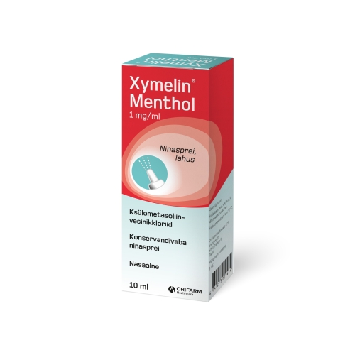 Product image of XYMELIN MENTHOL NINASPREI,LAHUS 1MG/ML 10ML N1