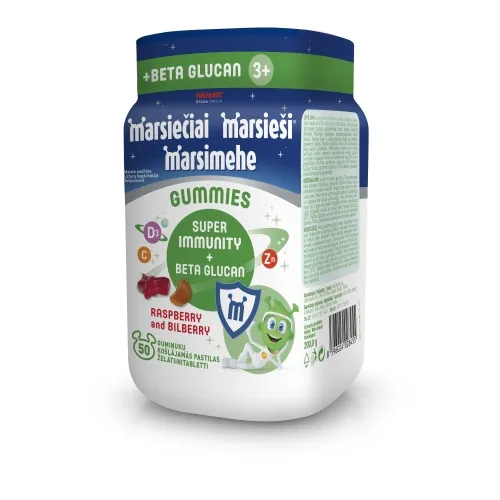 Product image of MARSIMEHE GUMMI SUPER IMMUNITY KUMMIKOMMID N50