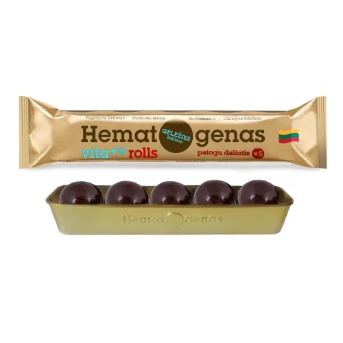 Product image of HEMATOGEEN VITA+ROLLS 65G