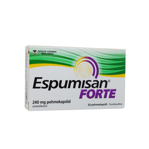 Product image of ESPUMISAN FORTE PEHMEKAPSEL 240MG N20