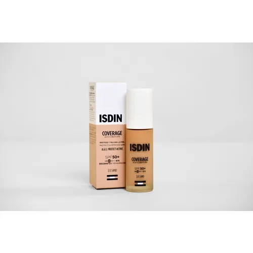ISDIN JUMESTUSKREEM COVERAGE SPF50+ 30G 3.0 SAND - Tootepilt 6