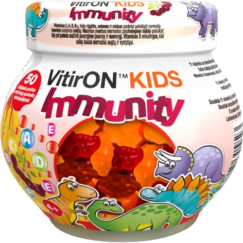 Product image of VITIRON KIDS IMMUNITY NÄRIMISPADJAKESED N50