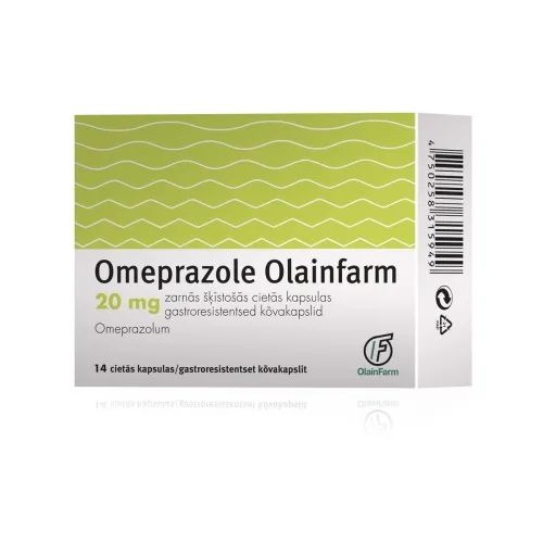 Product image of OMEPRAZOLE OLPHA GASTRORESIST KAPSEL 20MG N14