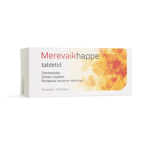 Product image of MEREVAIKHAPPE TABLETID N20