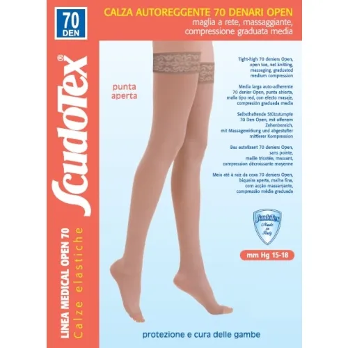 SCUDOTEX SUKAD AVATUD VARBAOSA 70DEN T4 NATURE