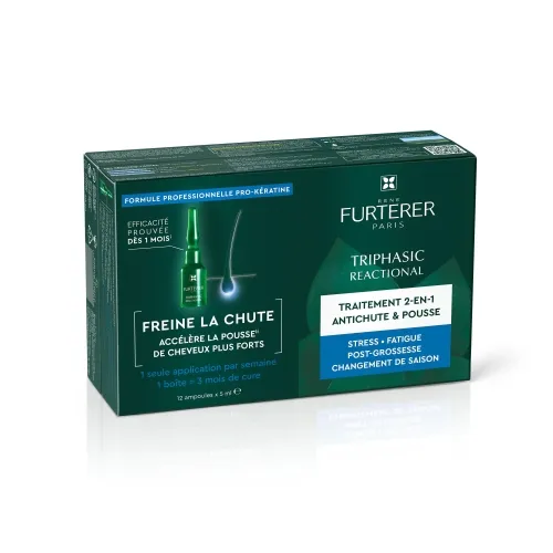 RENE FURTERER TRIPHASIC JUUKSEAMPULLID REACTIONAL 5ML N12 - Tootepilt 