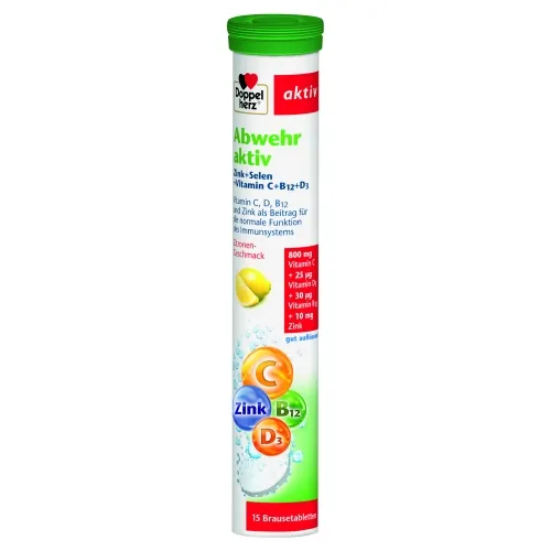 Product image of DOPPELHERZ AKTIV TSINK+SELEEN+C+B12+D3 KIHISEVAD TBL N15