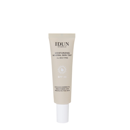Product image of IDUN PÄIKESEKAITSE-EMULSIOON TOONIGA SPF30 HELE/KESKMINE 27ML