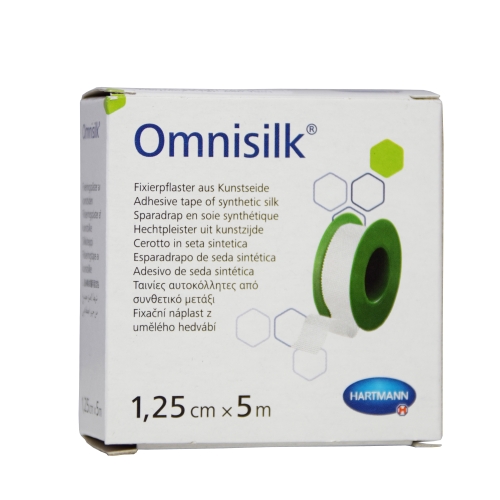 Product image of OMNISILK RULLPLAASTER 1,25CMX5M (SIIDIST)
