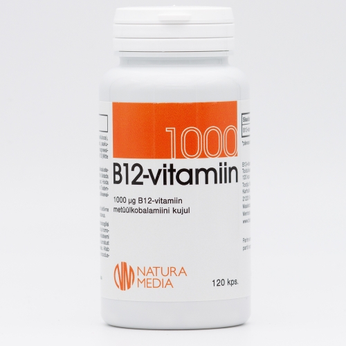 Product image of VITAMIIN B12 1000MCG KAPSLID N120