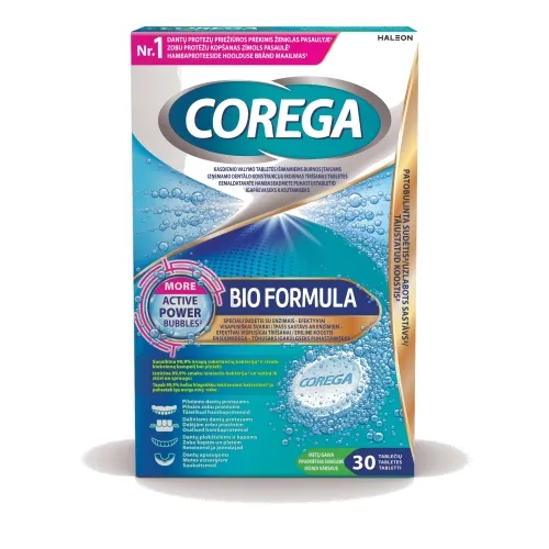 Product image of COREGA BIO FORMULA PUHASTUSTABLETID N30