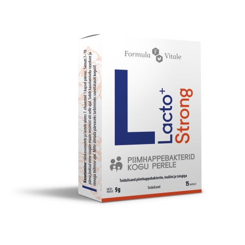 Product image of FORMULA VITALE LACTO+ STRONG KAPSLID N15