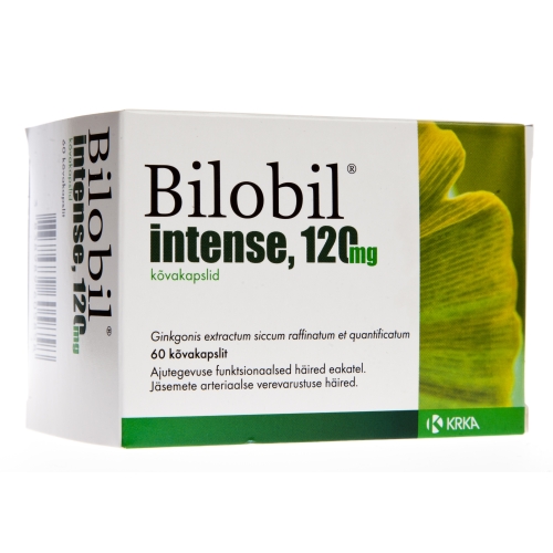 BILOBIL INTENSE CAPS 120MG N60 - Tootepilt 