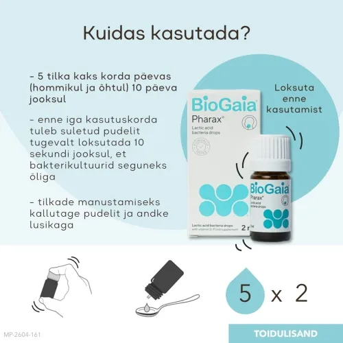BIOGAIA PHARAX TILGAD 5ML - Tootepilt 2