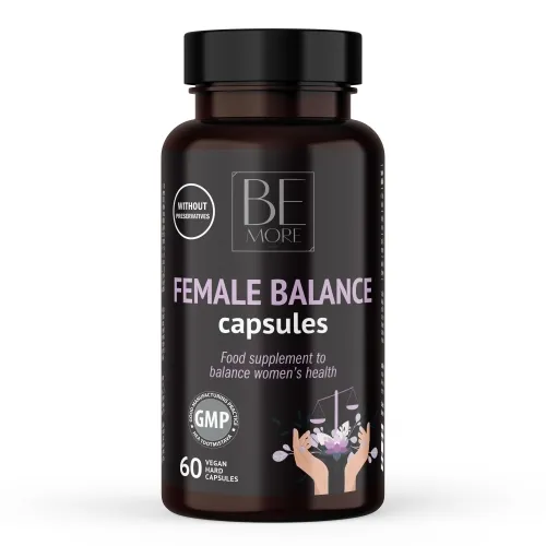 Product image of BE MORE FEMALE BALANCE KAPSLID N60