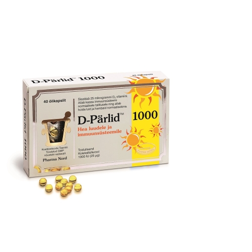 Product image of D-PÄRLID 1000 KAPSLID N40