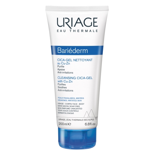 Product image of URIAGE BARIEDERM CICA PESUGEEL NÄOLE JA KEHALE TAASTAV 200ML