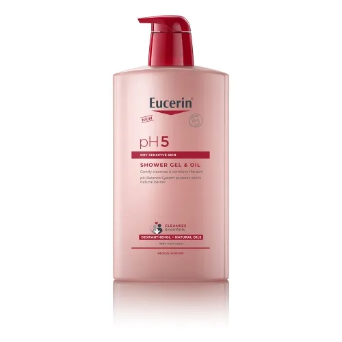 EUCERIN PH-5 DUSHIGEEL-ÕLI 1000ML - Tootepilt 