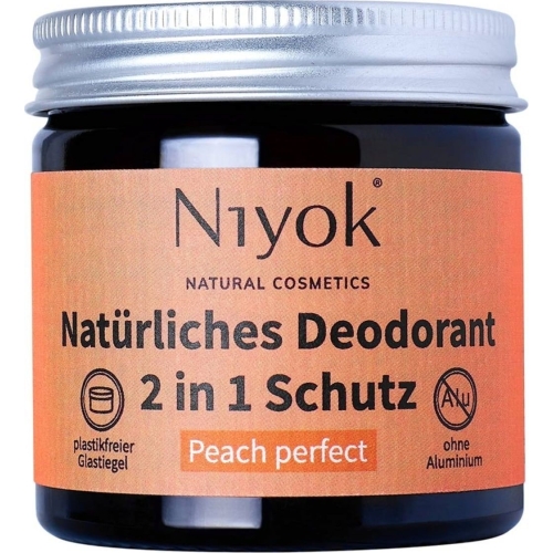 Product image of NIYOK KREEMDEODORANT PEACH PERFECT 40ML