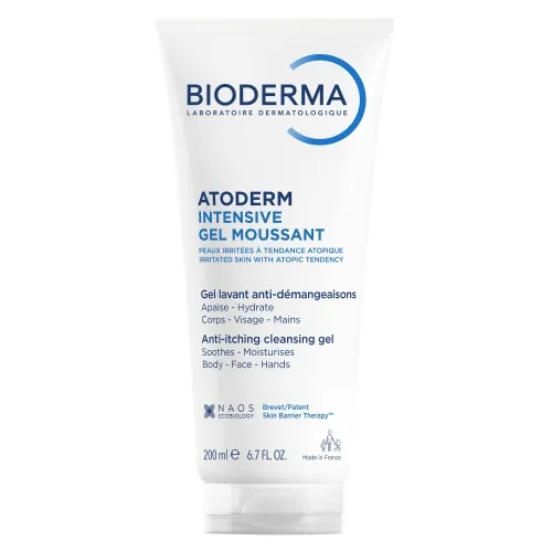 BIODERMA ATODERM VAHTGEEL ÜLIRIKKALIK KUIVALE NAHALE 200ML