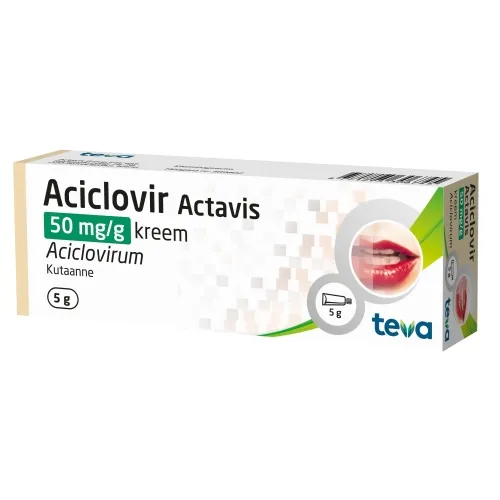 Product image of ACICLOVIR ACTAVIS KREEM 50MG/G 5G