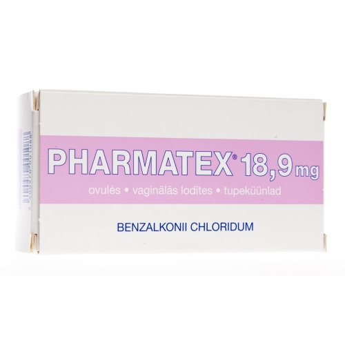 PHARMATEX VAGINAALSUPOSIIT 18,9MG N10 - Tootepilt