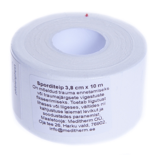 Product image of SPORDITEIP 3,8CMX10M VALGE