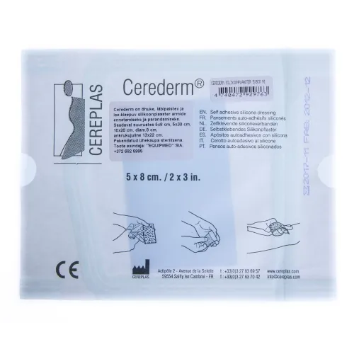 Product image of CEREDERM SILIKOONPLAASTER 5X8CM N1