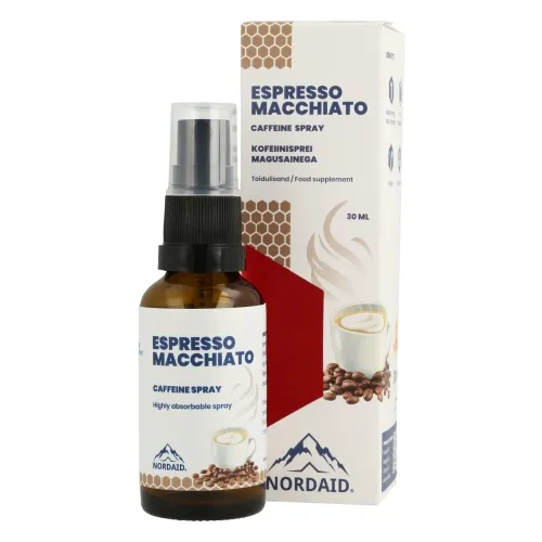 Product image of NORDAID ESPRESSO MACCHIATO KOFEIINISPREI 30ML