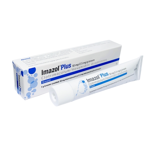 IMAZOL PLUS KREEM 10MG+2,5MG 30G - Tootepilt