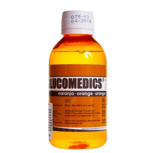 Product image of GLUCOMEDICS GLÜKOOSIJOOK 75G/200ML APELSINIMAITSELINE