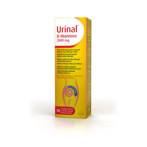 Product image of URINAL D-MANNOSE LAHUSTUVAD TBL N14