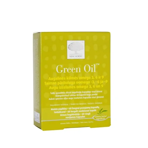 Product image of NEW NORDIC GREEN OIL CAPS N60