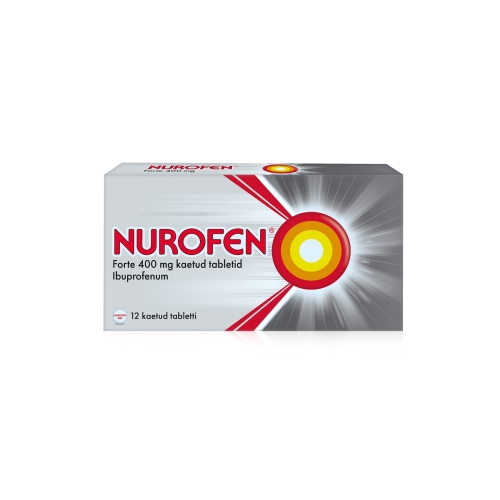 Product image of NUROFEN FORTE KAETUD TBL 400MG N12