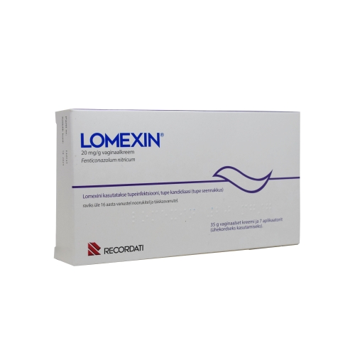LOMEXIN VAGINAALKREEM 20MG/G 35G N1 - Tootepilt 
