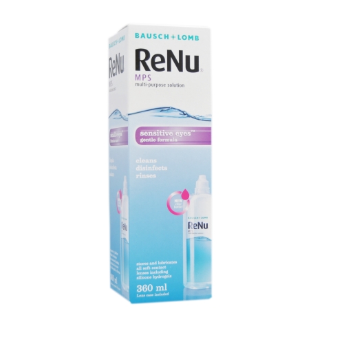 Product image of BAUSCH&LOMB RENU MPS TUNDLIKELE SILMADELE 360ML