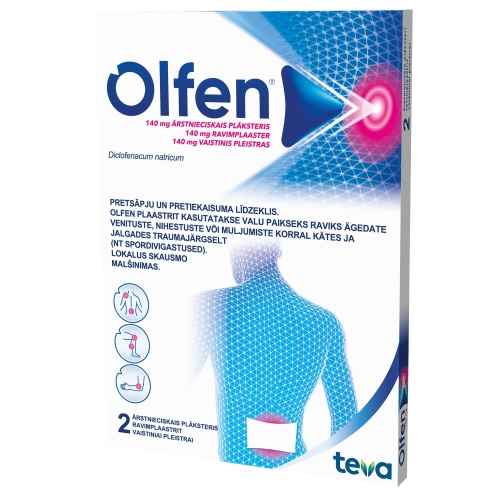 OLFEN RAVIMPLAASTER 140MG N2 - Tootepilt