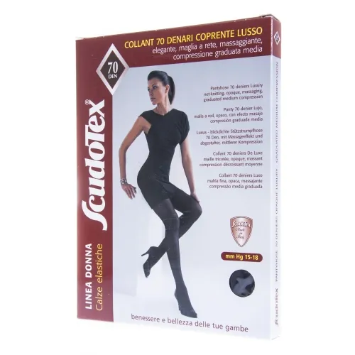 SCUDOTEX SUKKPÜKSID MIKROFIIBER 70DEN T3 NERO