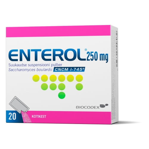 Product image of ENTEROL SUUKAUDSE SUSPENSIOONI PULBER 250MG N20