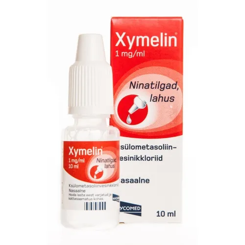 XYMELIN NINATILGAD 1MG/ML 10ML - Tootepilt 