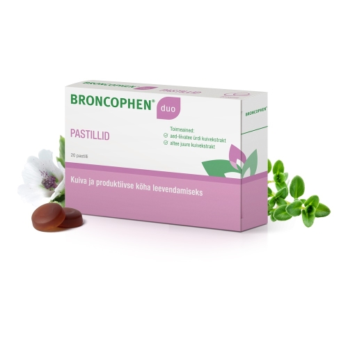 BRONCOPHEN DUO PASTILLID N20 - Tootepilt 