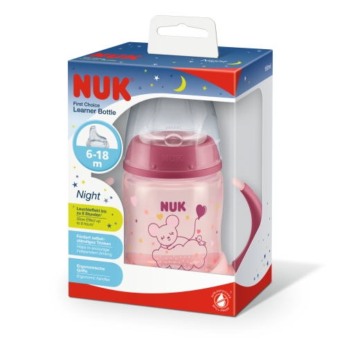 Product image of NUK FC ÕPPIMISPUDEL SILIK. 150 ML HELENDAV
