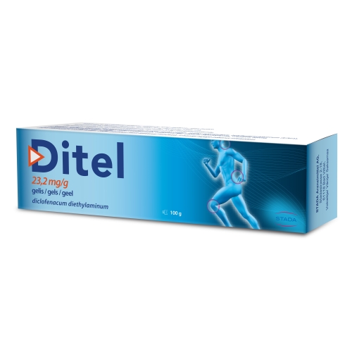 DITEL GEEL 23,2MG/G 100G - Tootepilt 
