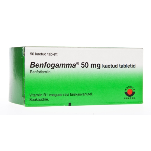 Product image of BENFOGAMMA KAETUD TBL 50MG N50