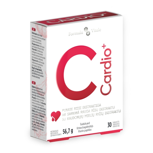 FORMULA VITALE CARDIO+ TBL N30 - Tootepilt 