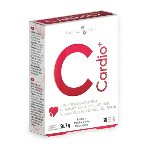 FORMULA VITALE CARDIO+ TBL N30 UUS