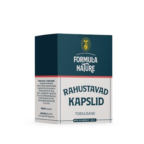 Product image of FORMULA NATURE RAHUSTAVAD KAPSLID N20