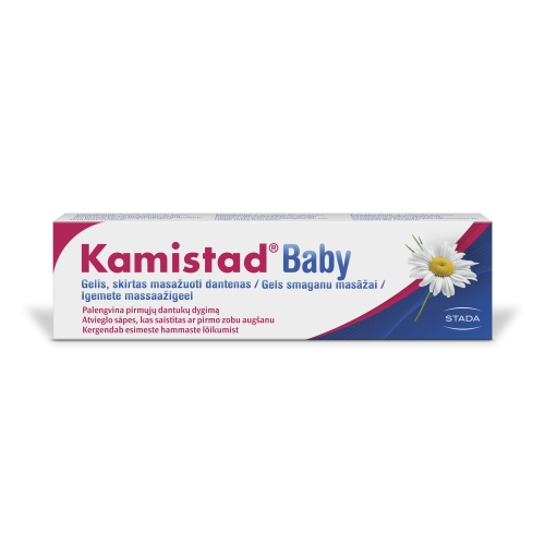 Product image of KAMISTAD BABY IGEMETE MASSAAŽIGEEL 20ML