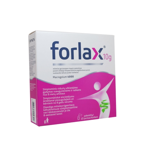 FORLAX SUUKAUDSE LAHUSE PULBER 10G N10 - Tootepilt 