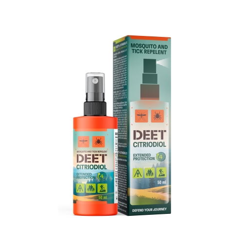 Product image of DEET + CITRIODIOL SÄÄSE- JA PUUGITÕRJEVAHEND 50ML